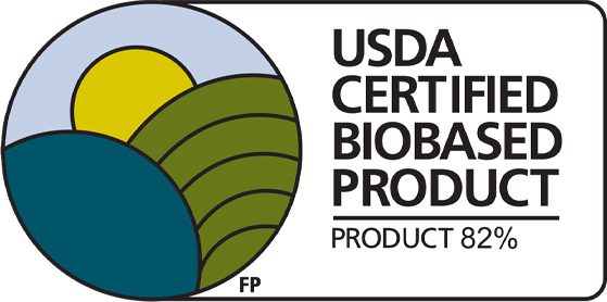 USDA Certified Biobased Product - Product 82%