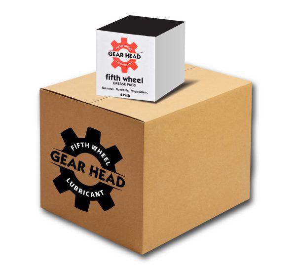 Gearhead box on cardboard case