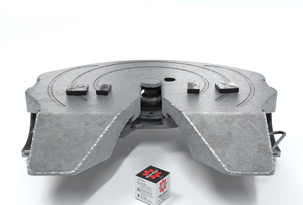 grease pad and fifth wheel component
